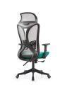 Zetron Executive Mesh Office Chair with Headrest. 