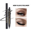 2 In1 Eyeliner Stamp Double-Headed Seal Liquid Pencil Waterproof Lasting Support Tattoo Triangle Seal Eye Liner Eye Makeup Tool. 