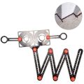Measuring Scale For Tile Cutting  - Aluminum Alloy Construction Ruler For Ceramic Tile Floor Tile Measurement Mold Opening Template DIY Measuring Ruler Tool. 
