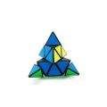 Pyramid Speed Cube 3x3 Pyraminx Puzzle Triangle Twist Magic Cube Black. 