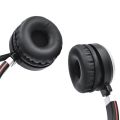 fol Replacement Leather Ear Pads Cushion Cover Earpads for Jabra Evolve 20 20se 30 30II 40 65 Headset. 