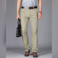 Mens pants in Khaki Color Cotton Jeans Material - Khaki Pants. 