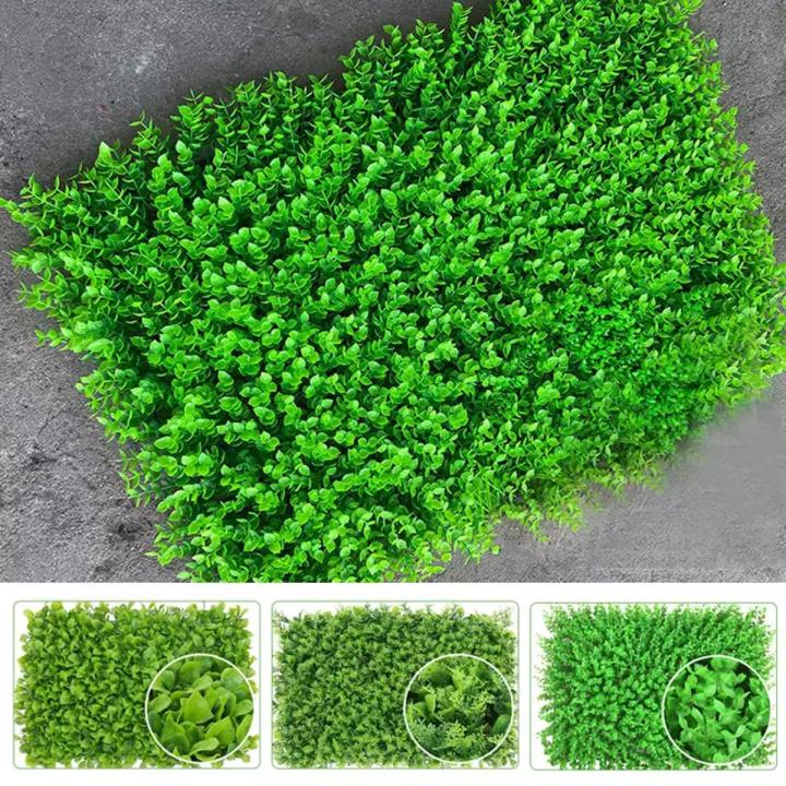 Artificial Grass Wall Planting Flowers Grass Family Office Garden Christmas Decor Home Indoor Room Decoration Leaves