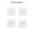 Rauf Traders 5 Pcs LED Strip Solderless 4PIN L/X Shape Corner Connector For RGB 3528 5050 Led Strip Light. 