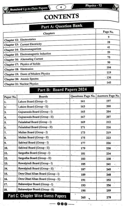 Scholar%20Up%20to%20Date%20Papers%20Solved%20(2014-2024)%20Physics%20for%2012%20Class,Second%20Year%20-%20Image%202