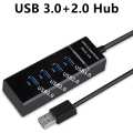 USB 3.0 Hub (4-Port) – High-Speed 5Gbps Type-C Multiport Splitter Adapter for Laptop & PC (TREQA USB-15). 