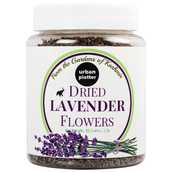 Dried Lavender Flowers (from Kashmir), 30g