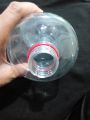 6 pcs 1 Liter 8.5 inch long Empty clear Pet Plastic Bottle with cap For Water Storage oil  and different usage clear 1 liter  Bottle. 