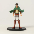 Attack on Titan Eren Jaeger Mikasa Levi Ackerman PVC Figure Model Anime Collection Toy Gift. 