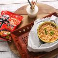 Nongshim Ramyun Korean Style Spicy Noodle Soup Instant Noodles (Pack of 5). 