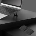 1 Pair Laptop Holder Notebook Stands Invisible Laptop Stand Plastic Mini Desktop Holders Support For Macbook Lenovo Universal. 