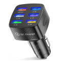 Grebest USB Charger Flame-retardant 6-port Fast Car Power Adapter Charger. 