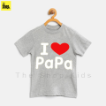 The Shop - I Love MAMA & PAPA T-Shirt For Kids Boy & Girls - B-MP2. 