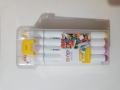 Set of 12 M And G Twin art sketch double headed Art marker Permanent marker. 
