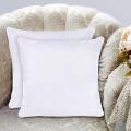 Cushion Pack of 2 Decorative Pillow Inserts - Square 18 x 18 Inches Sofa and Bed Pillow. 