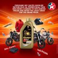 Havoline® Super 4T Fully Synthetic SAE 10W-40 - Engine oil for bike (1 L). 