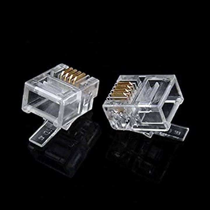 4%20Pin%20RJ11%206P4C%20Modular%20Telephone%20Phone%20Connector%20Internet%20Cable%20Connector%20Telephone%20Plug%204%20Pin%20RJ11%206P4C%20Modular%20Plug%20Telephone%20Phone%20Connector%20Crystal%20Head%20Plug%20Network%20Connector%20Four-core%20Cable%20RJ%2011%20Plug%20-%20Image%207