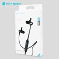 Rock Space Wireless Gaming Bluetooth Long Standby Business Headset Neck Hanging Waterproof Sport Earphones Stereo Gaming Noise Reduction In Ear Earbuds with Microphone. 