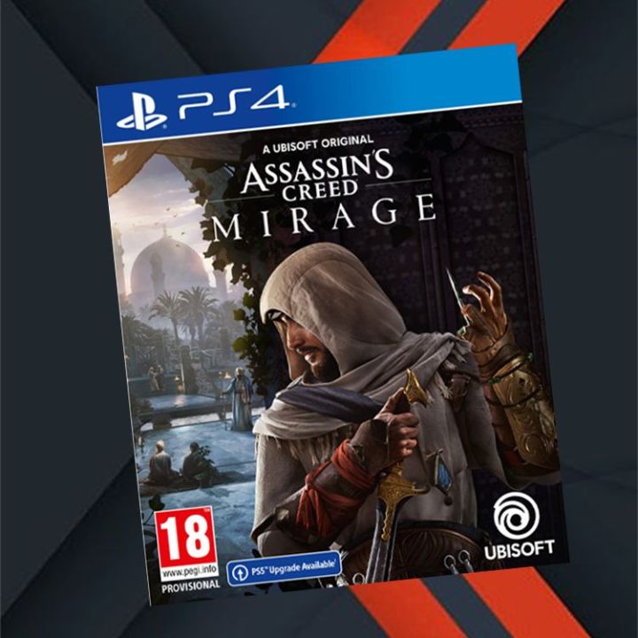 PLAYSTATION 4 DVD Assassins Creed Mirage PS4 GAME