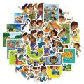 10/50PCS Cartoon TV Go diego go Stickers For Laptop Guitar Luggage Waterproof Graffiti Sticker Decal Kid Toy. 