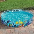 6 Ft Bestway Fill N Fun Swimming Pool Without Air 6 feet (Odyssey) 55030 Kids Play In Pool. 