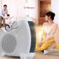 Vitamax 220V Electric Air Heater – Mini Portable Room Fan Radiator & Warm Air Blower | 3-in-1 Electric Heater & Portable Air Conditioner Fan. 