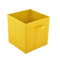 Toy Storage Box Foldable Square Fabric Storage Bin Collapsible Box Clothes Organizer Cube 10x10 (Mix/Random color). 