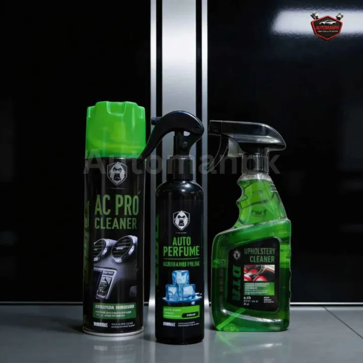DTR 3-in-1 Interior Kit – AC Pro Cleaner, Dashboard Polish & Upholstery ...