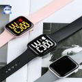 Y1 waterproof Led Smart watch square Led Watch for unisex boys and girls smart band led band band New stylish watch led square smart watch smart band digital watch digital smart watch led watch 2021 for unisex. 