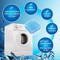 12 Pcs Washing Machine Cleaning Tablets | Deep Cleaning Effervescent Detergent Tablets | Powerful Washer Deodorant & Stain Remover | Laundry Drum & Tub Cleaner for Top Load & Front Load Machines | Anti-Bacterial Washing Machine Cleaner | Home Cleaning. 