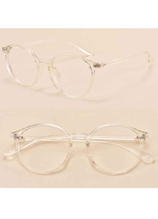 Round%20Shape%20White%20Transparent%20Glasses%20Frame%20for%20Men%20Women%20Unisex%20-%20Image%209