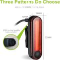Degbit Bike Light Set, Upgraded USB Rechargeable Bicycle Light Mountain Bike Light, Water Resistant Led Cycle Lights Rechargeable, Easy Mount USB Front Light Headlight & Back Tail Light. 