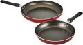 Prestige Aluminum Classique Non-stick Cookware Set of 16-Piece, Black. 