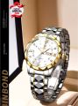 Original Luxury Men's Watch – Stainless Steel | Date & Day Display. 