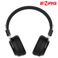 Energy - ENRG Wireless Bluetooth Stereo Sound Headphone On-Ear Foldable Headsets With Built-in Mic For Calling Direct 3.5mm Aux Plug-in And SD Card Support Black. 