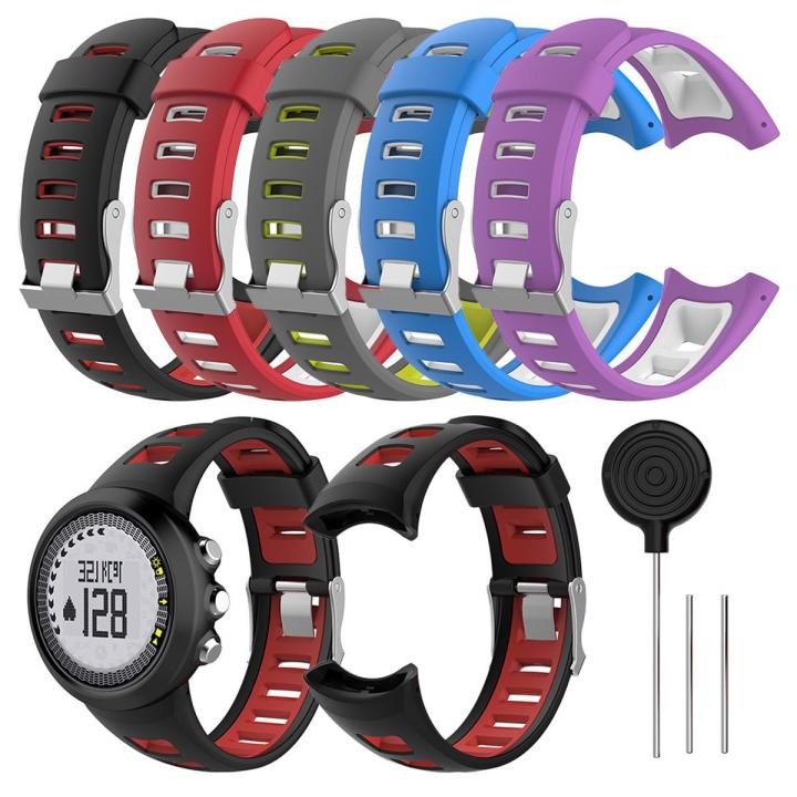 Wristband Universal Silicone Watch Band For SUUNTO Quest M1 M2 M4 M5 M Series Smart Watch Strap Accessories Drop Shipping