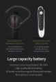 Fineblue HF68 Bluetooth Mini Earphone Business Wireless Earbud Stereo Music Hands-free Calling Earphone Large Battery Capacity Black. 