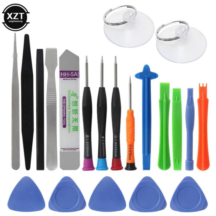 21Pcs Mobile Phone Repair Tool Kit Spudger Pry Opening Tool Screwdriver Set For Iphone 12 X 8 7 6S 6 Plus Hand Tool Set