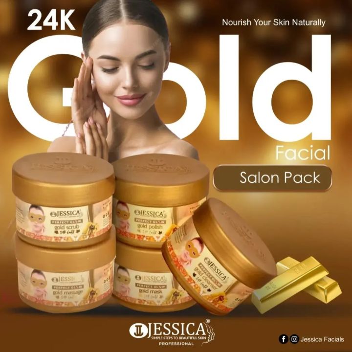 Jessica%2024K%20Gold%20Facial%20Kit%20Salon%20Pack%205%20Steps%20-%20Each%20Jar%20500g%20(Approx)%20-%20Image%204