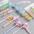 Class 2 Pencil Holder Kindergarten Beginner Pencil Control Pen Artifact Pen Holding Posture Corrector Baby Learning Writing Primary School Students Learning Pen Holding Pen Anti-Hook Wrist Corrector. 