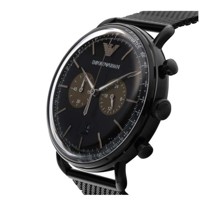 Emporio%20Armani%20Black%20Mesh%20Strap%20Black%20Dial%20Men's%20Watch-AR11142%20-%20Image%206