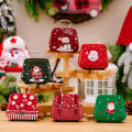 Christmas Hand Bags Decoration Makou Iron Handbag Candy Box For Kids Gift Small Iron Box Mini Handbag Christmas Decorations. 
