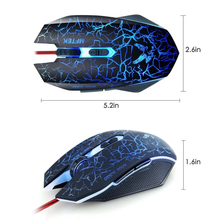 MFTEK%20Tag%203%202000%20dpi%20LED%20Backlit%20USB%20Wired%20Unbreakable%20ABS%20Body%20Gaming%20Mouse%20(Black)%20-%20Image%208