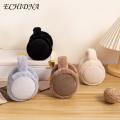 ECHIDNA Unisex Ear Cap Good Elasticity Pure Color Adjustable Earmuffs. 