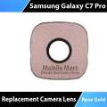Samsung C7 Pro Back Camera Glass Rear Camera Glass Lens Replacement For c7 pro - Rose Gold. 