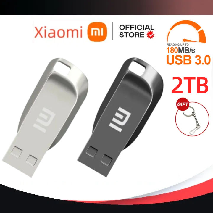 Xiaomi 2TB USB 3.0 Pen Drive 1TB 512gb High Speed Transfer Metal SSD Pendrive Cle Portable U Disk Flash Drive Memoria USB Stick