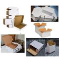 Bundle of 100 Cardboard Hard Mailer Boxes For Courier & Gift Packing. 