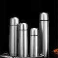 750ml Stainless Steel Vacuum Thermoses Flask Cup Hot Cold thermal Water Bottle Keeps Warm or Cool Silver With Free Bag. 