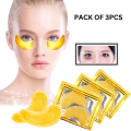 PACK OF 3PCS Eye Mask Anti Dark Circles, Eye Skin Care Eyes mask dark circle mask patches anti-puffiness dark circle removal repair eyes mask Collagen Eye Mask. 