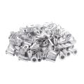 M5 Aluminium Threaded Rivnuts Flat Head Rivet Nuts Nutserts 100pcs. 